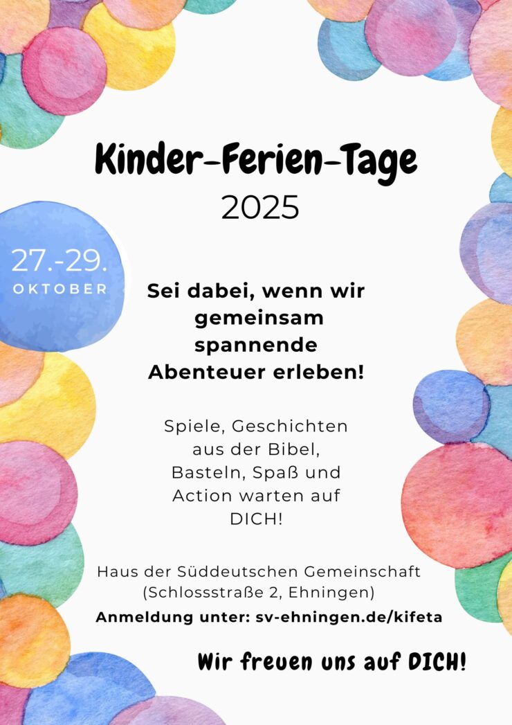 Kinderferientage 2025