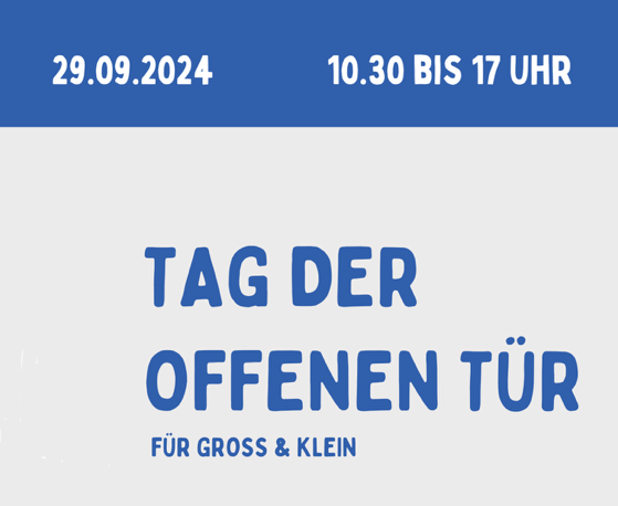 Tag der offenen Tür – 29.09.2024